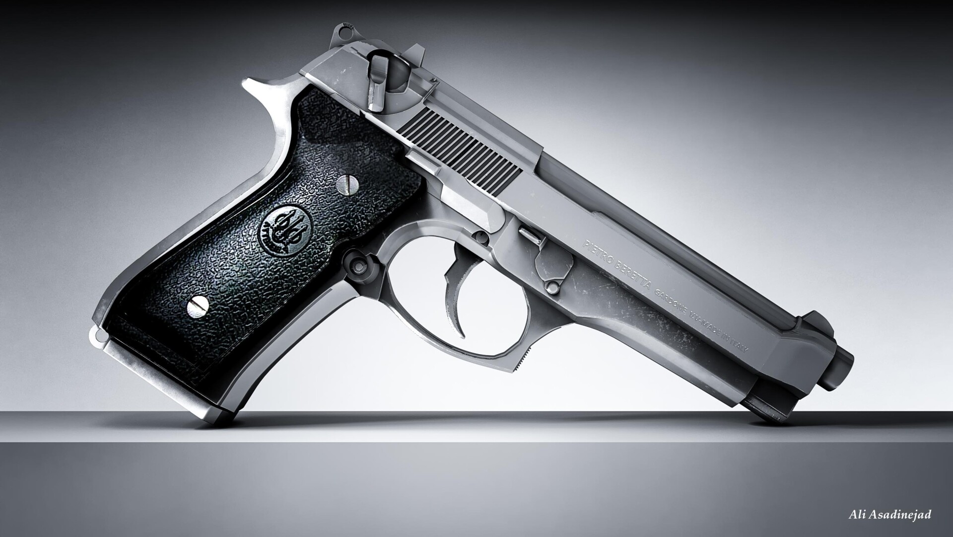 اسلحهBERETTA92fs - تصویر 6325