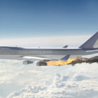 آتش سوزی هواپیما