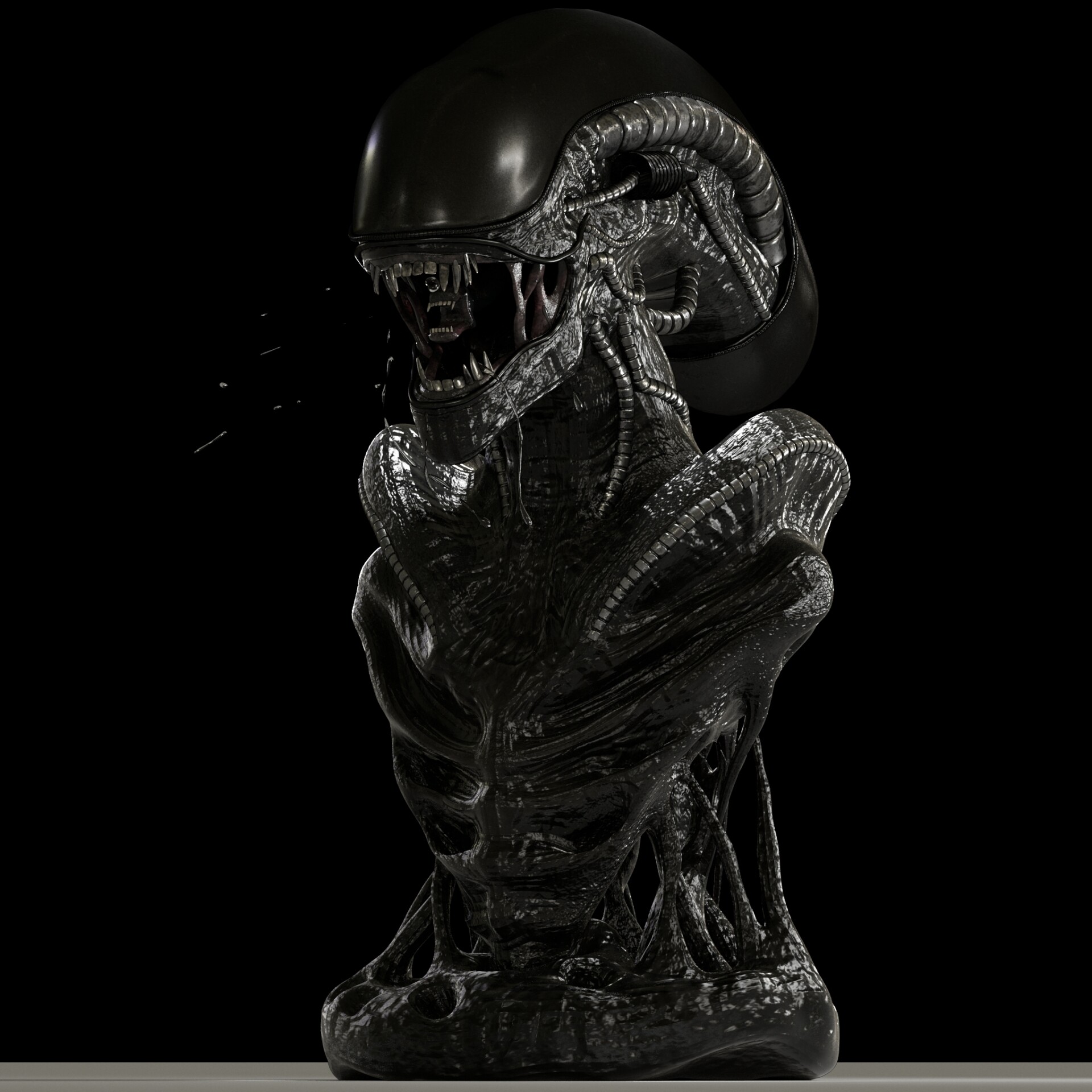 (Xenomorph Bust (Alien - تصویر 316