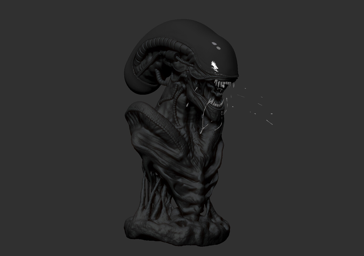 (Xenomorph Bust (Alien - تصویر 318