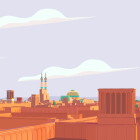 نمایی از شهر یزد