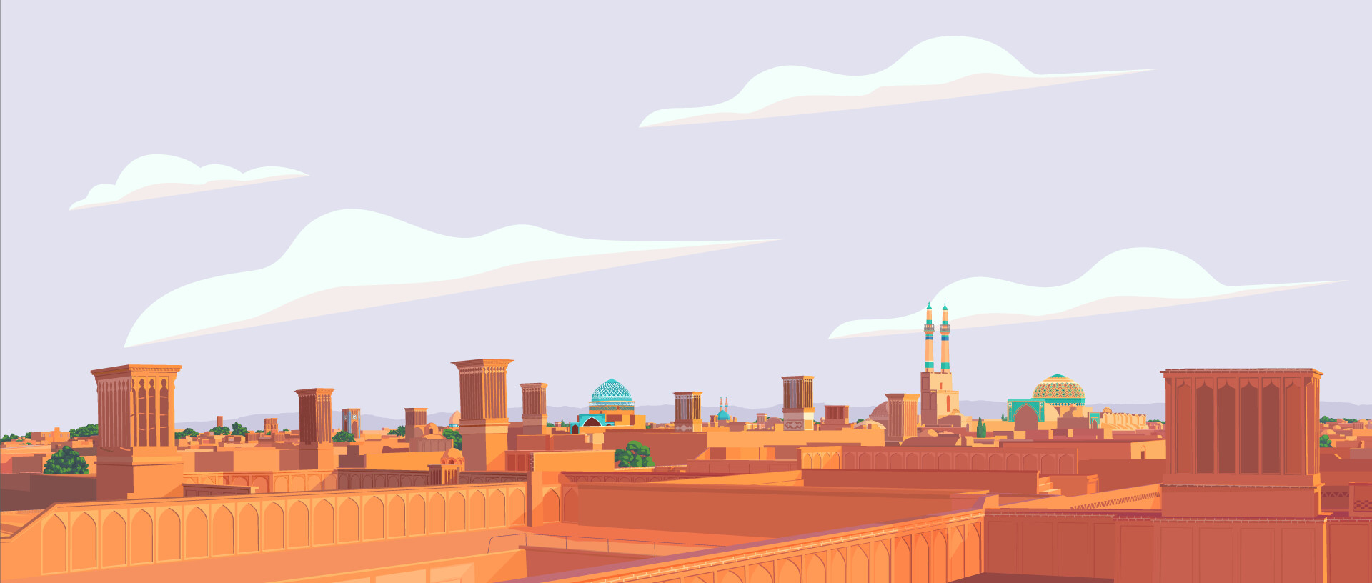 نمایی از شهر یزد - تصویر 6948