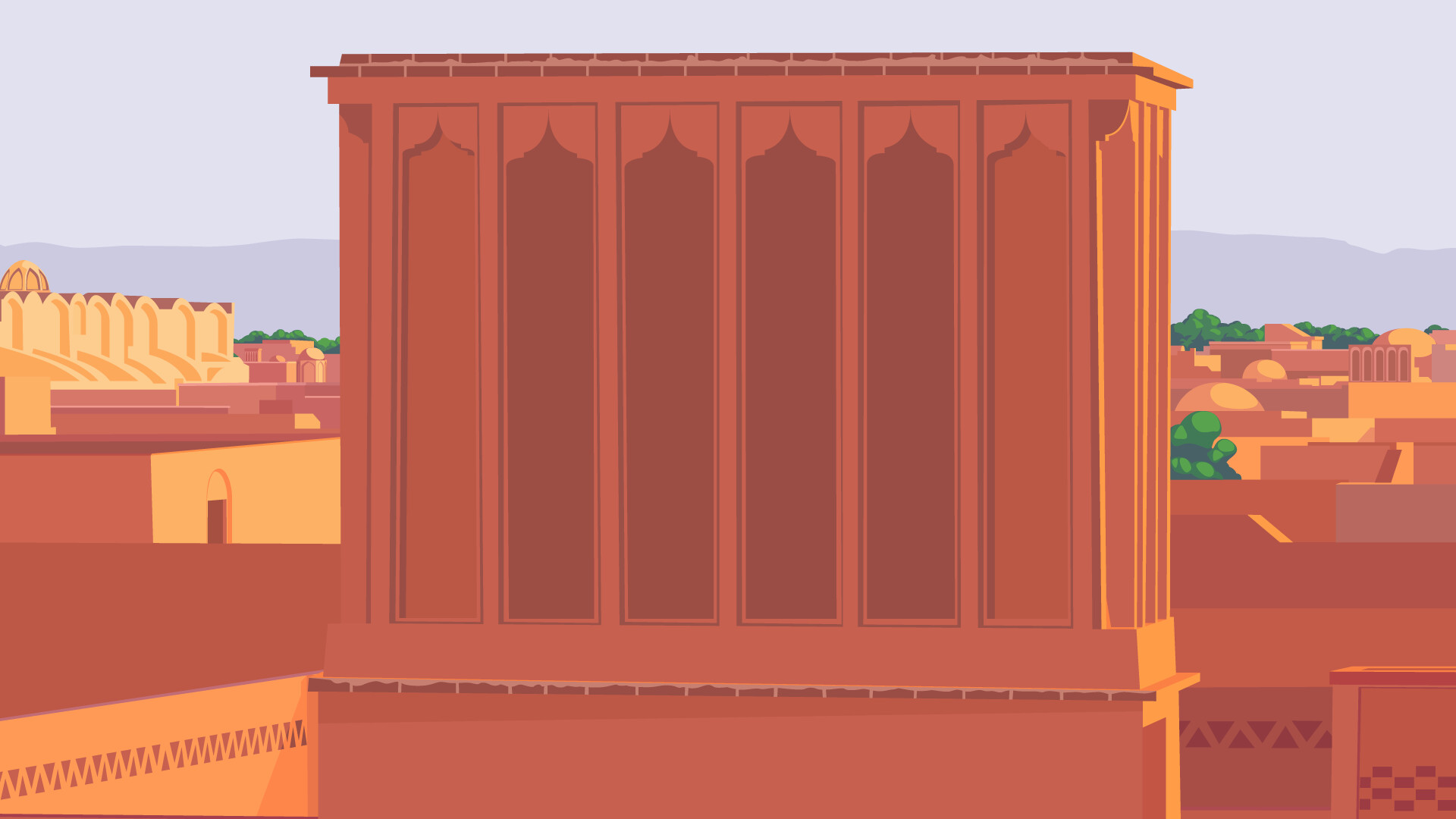 نمایی از شهر یزد - تصویر 6947