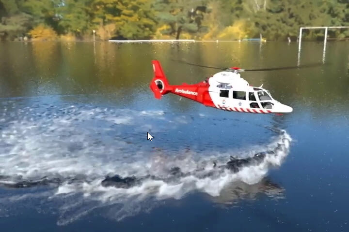 شبیه سازی پرواز هلیکوپتر بر روی سطح آب - تصویر 6971