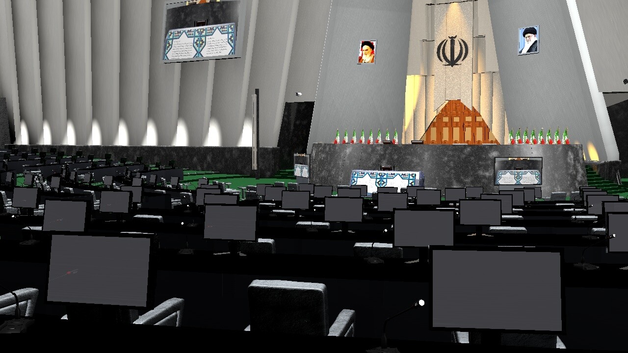 مدل سه بعدی مجلس شورای اسلامی - تصویر 7016