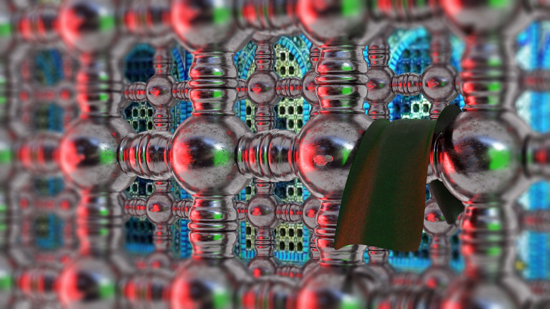 مدل سه بعدی و رندرینگ ضریح - تصویر 7027