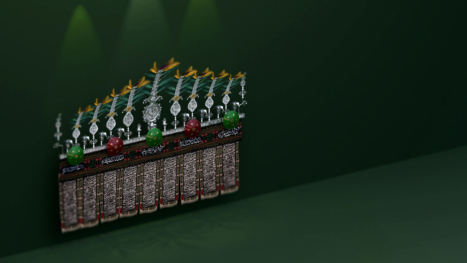 مدل سازی عَلَم برای محرم - تصویر 7032