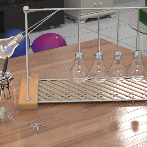 مدل متحرک سه بعدی آونگ نیوتن