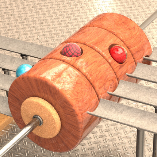 مدل متحرک لوپ طرح چوب