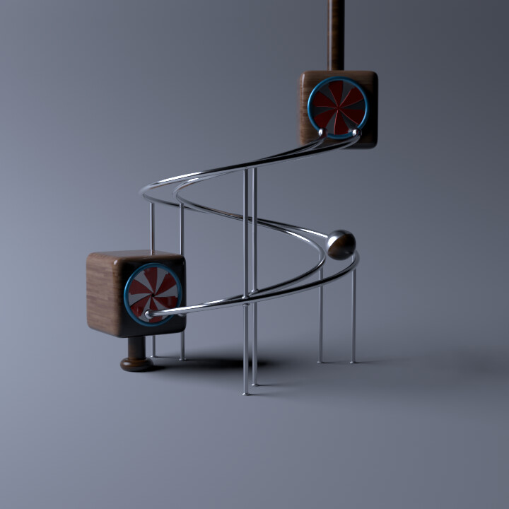 انیمیشن حرکت توپ بین دو درگاه - تصویر 7060