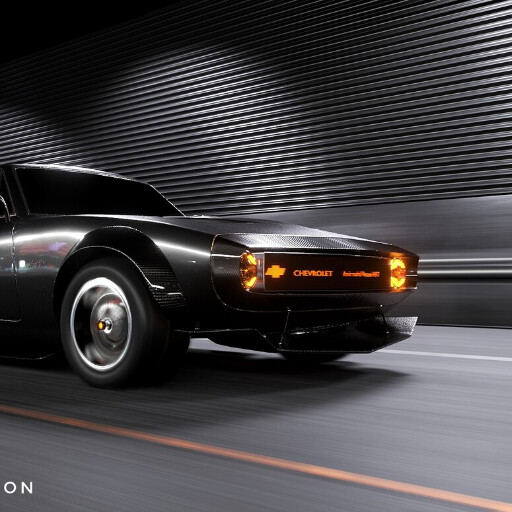 Camaro RM Realistic Animation Eevee