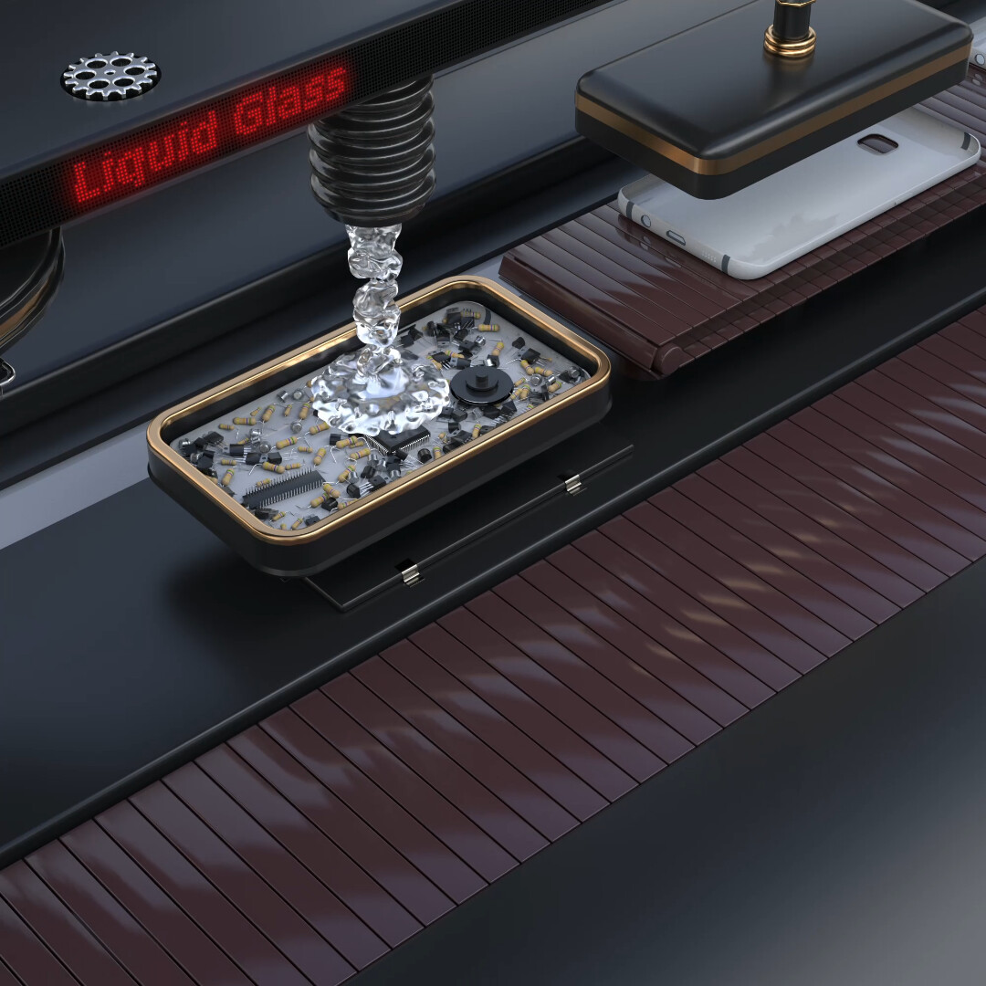 انیمیشن کارخانه ساخت موبایل - تصویر 7106