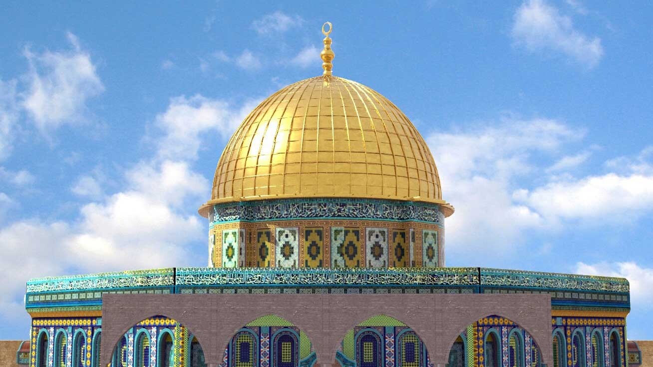 بیت المقدس (مدل+ نورپردازی+متریال) - تصویر 7115