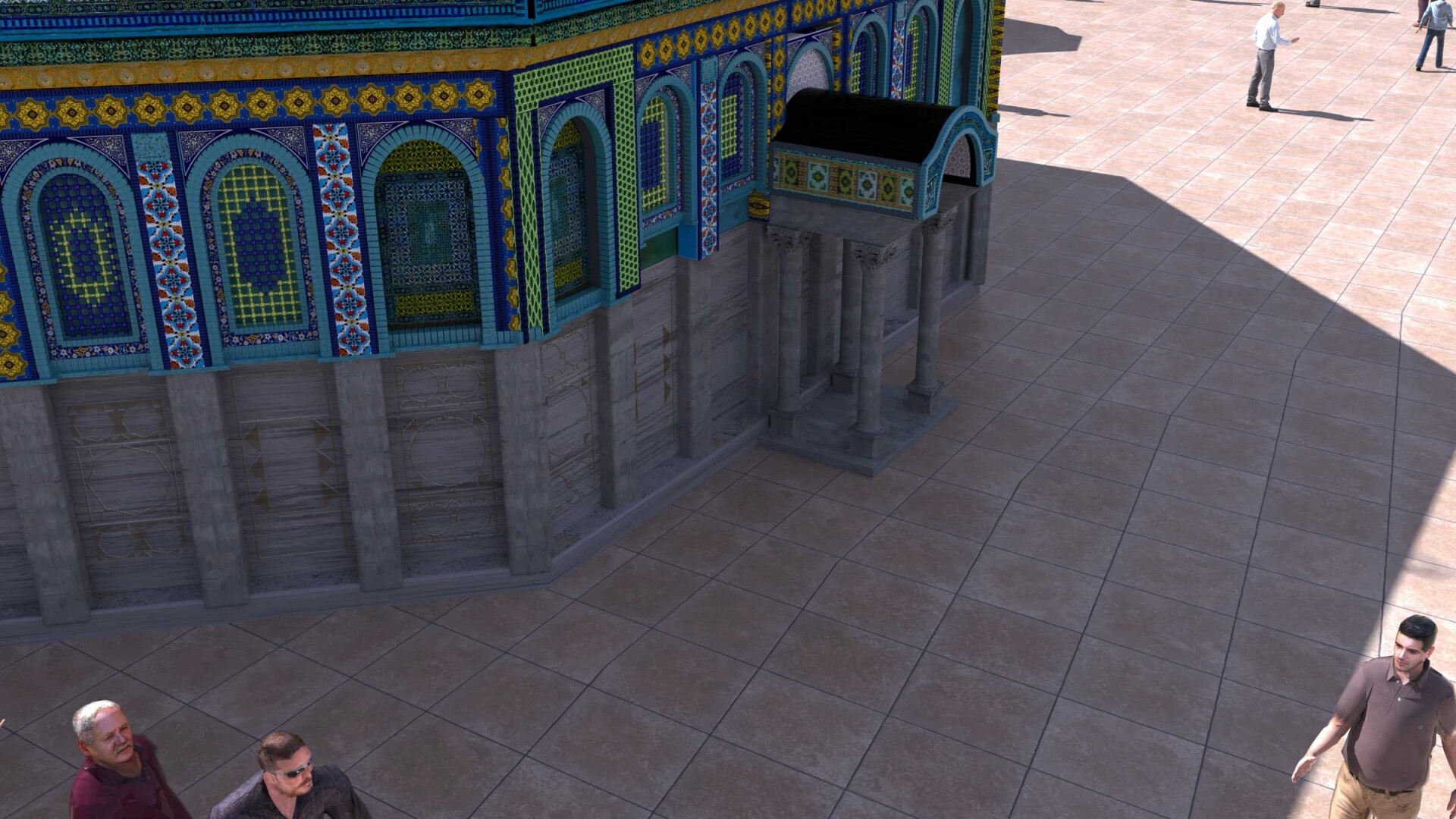 بیت المقدس (مدل+ نورپردازی+متریال) - تصویر 7111