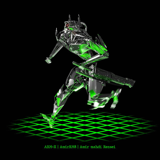 Samurai robot ARM-X WIP PROJECT