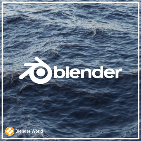 شبیه سازی اقیانوس در بلندر