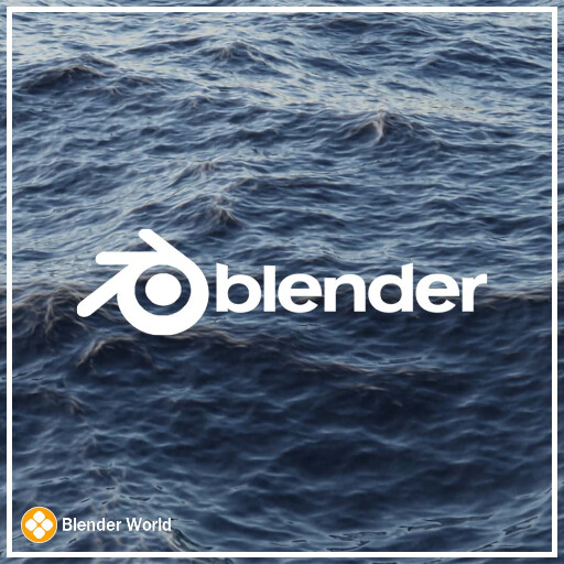 شبیه سازی اقیانوس در بلندر