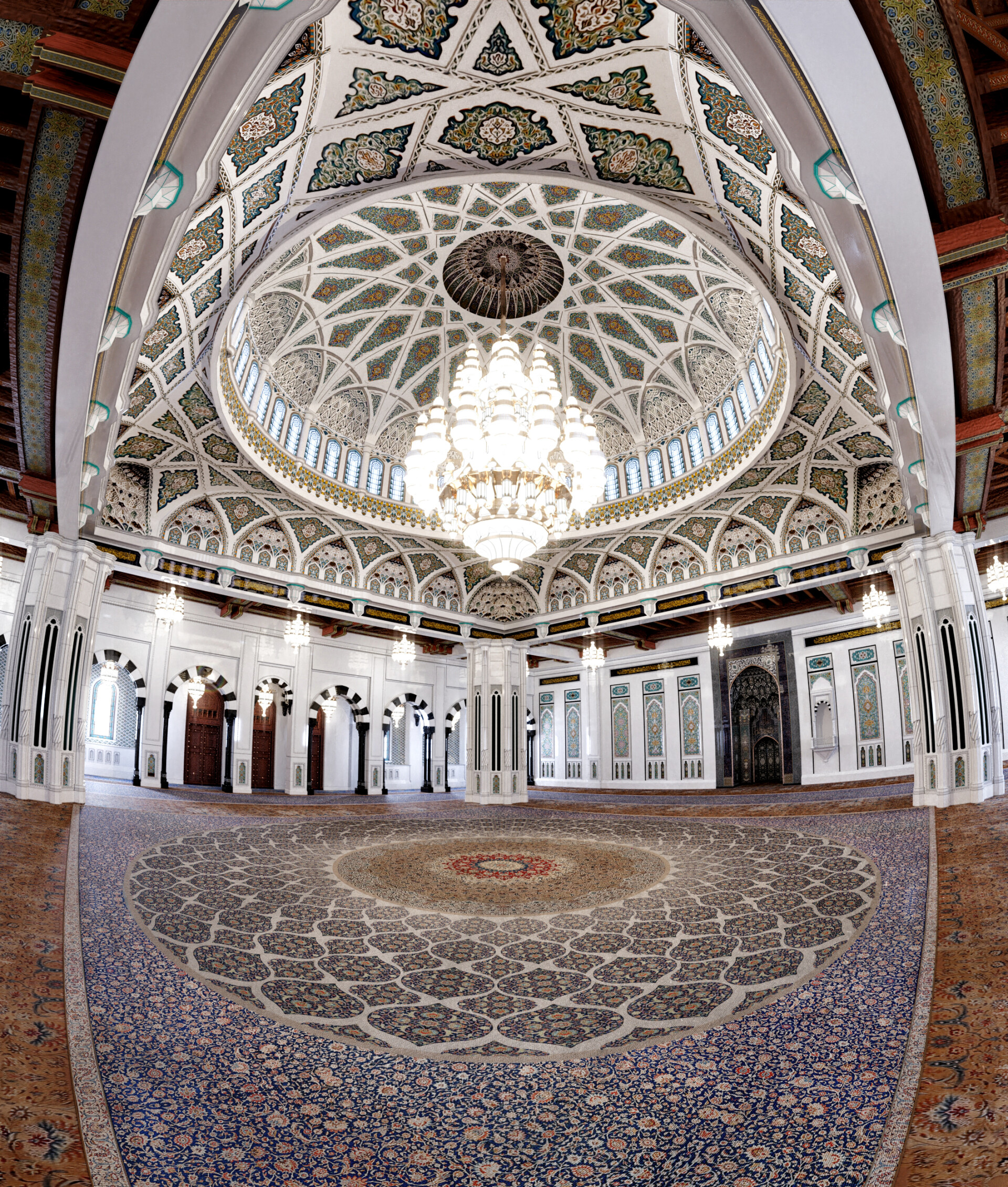 شبیه سازی مسجد جامع سلطان قابوس در عمان - تصویر 7398