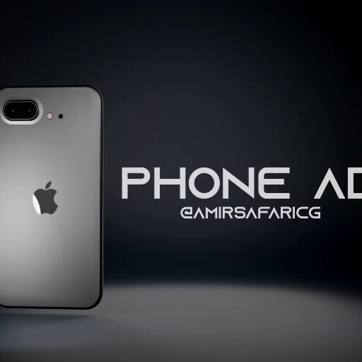 انیمیشن تبلیغاتی گوشی موبایل