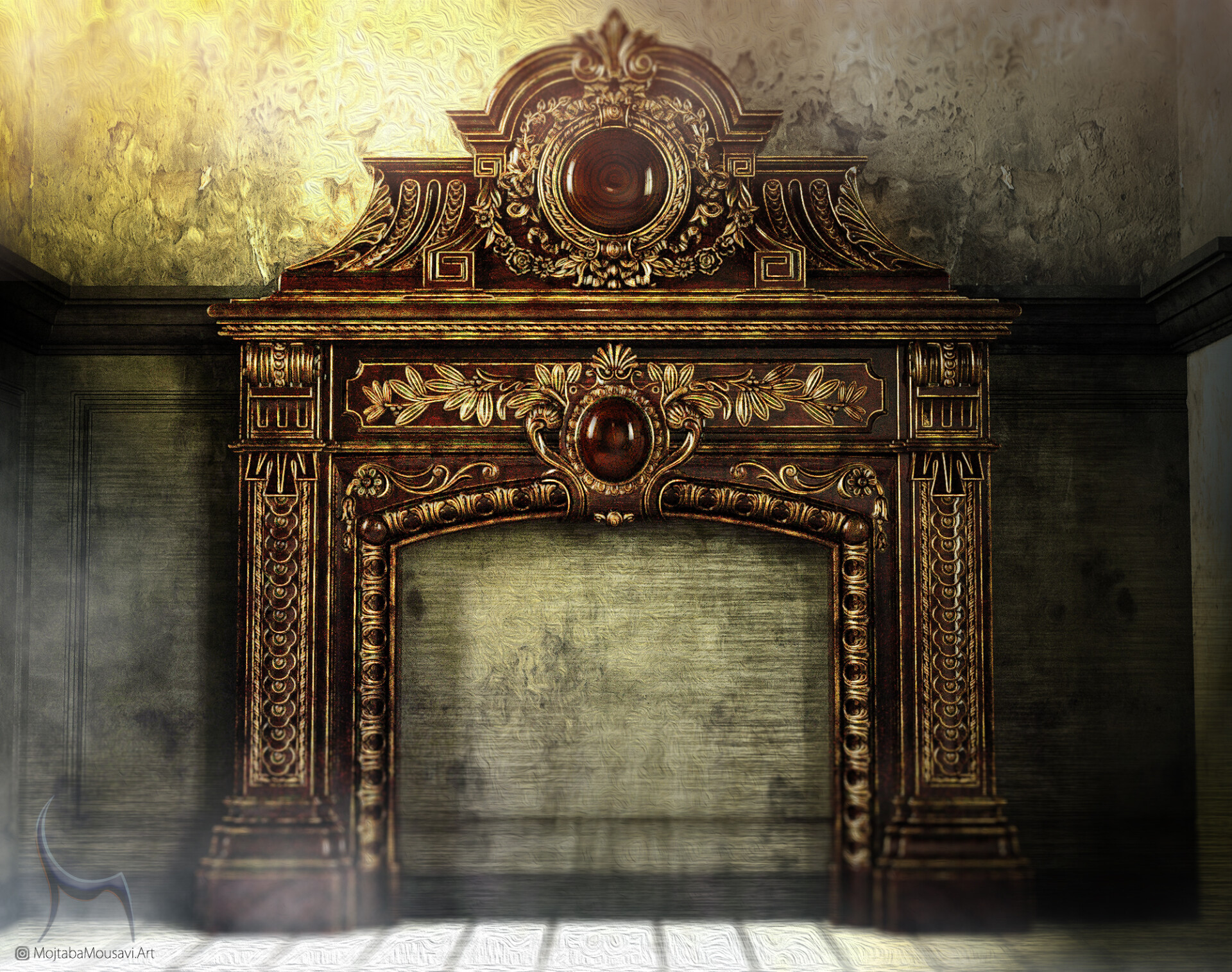 Italian Fireplace - تصویر 7472