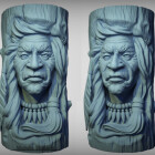 Native Americans Sculpture