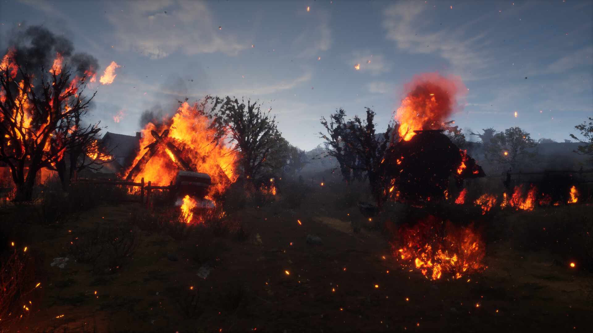 شبیه سازی آتش در انریل انجین - تصویر 7498