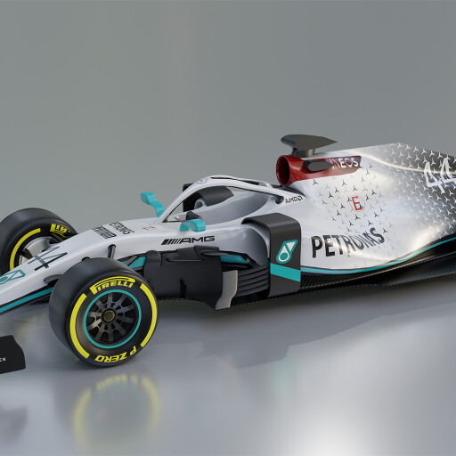 Mercedes AMG F1 W10 EQ