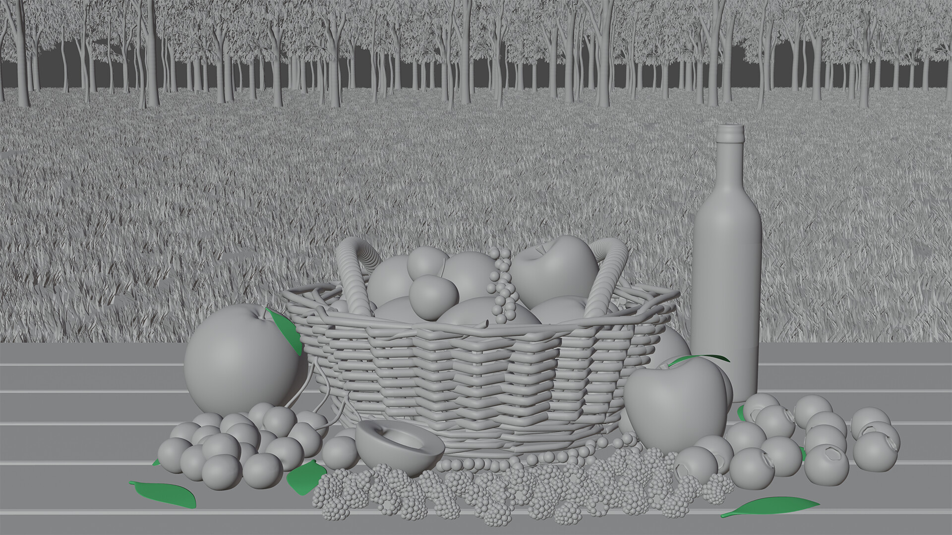 سبد میوه - تصویر 7597