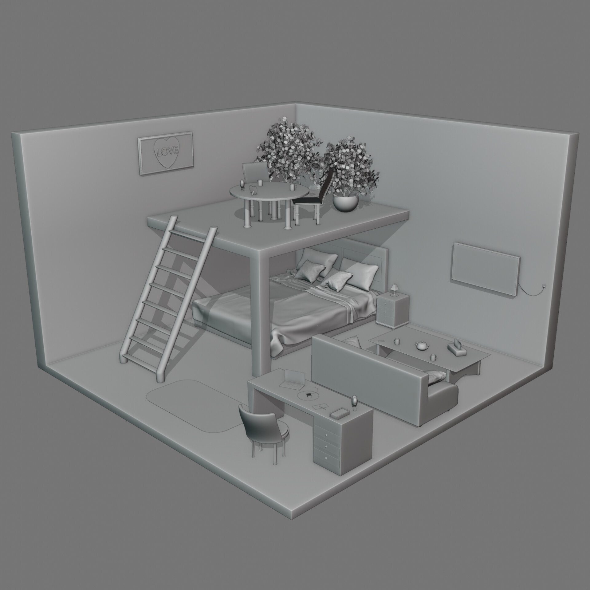 اتاق چوبی - تصویر 7648