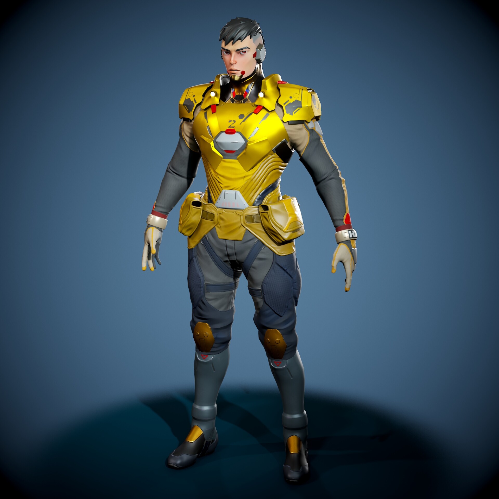 Stylized Sci Fi Character - تصویر 7687