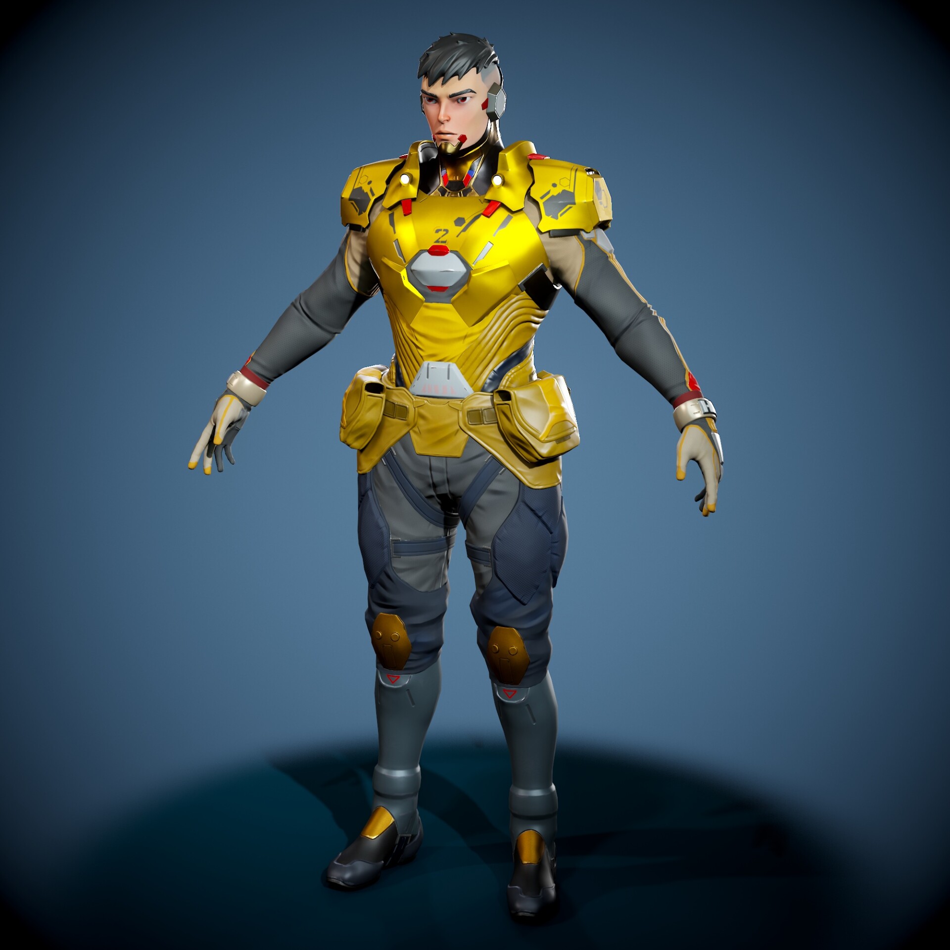 Stylized Sci Fi Character - تصویر 7689