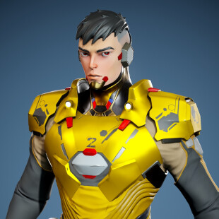 Stylized Sci Fi Character