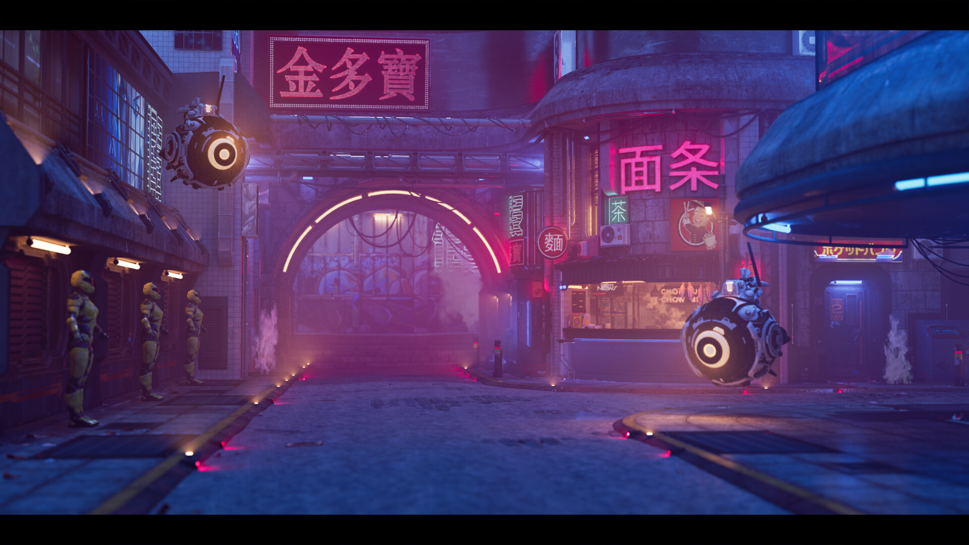 Sci-Fi Eastern Alley - تصویر 7718