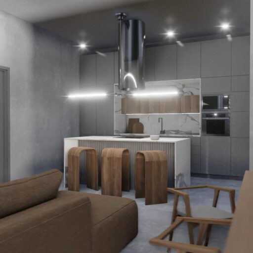 انیمیشن معماری طراحی داخلی