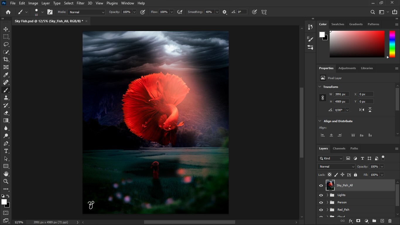 ماهی در آسمان (Sky Fish) - تصویر 7782