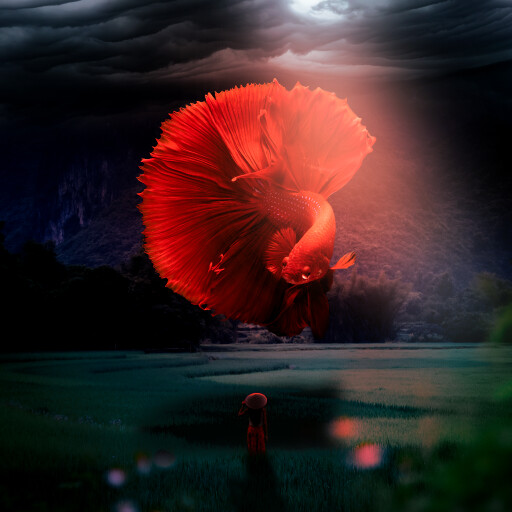 ماهی در آسمان (Sky Fish)