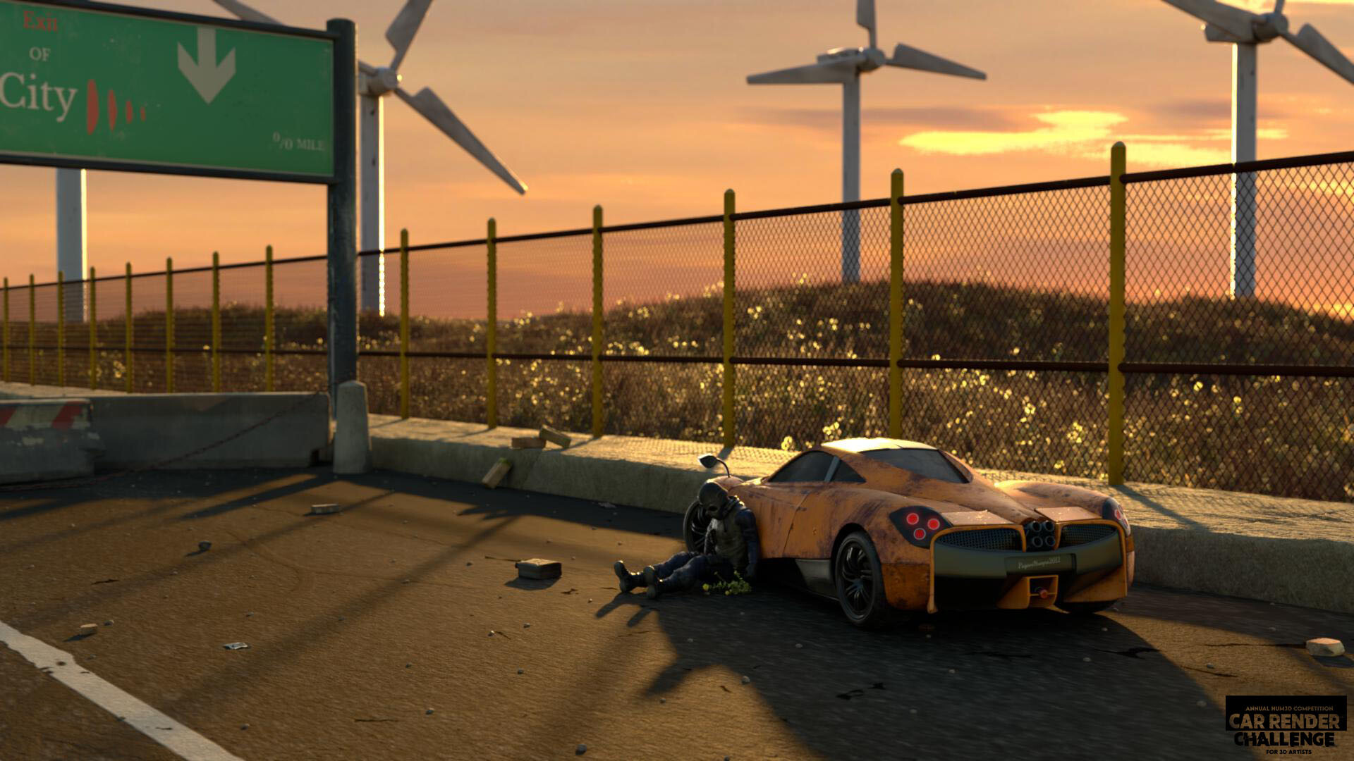 Car Render Challenge 2021 - Hum3D - تصویر 7836