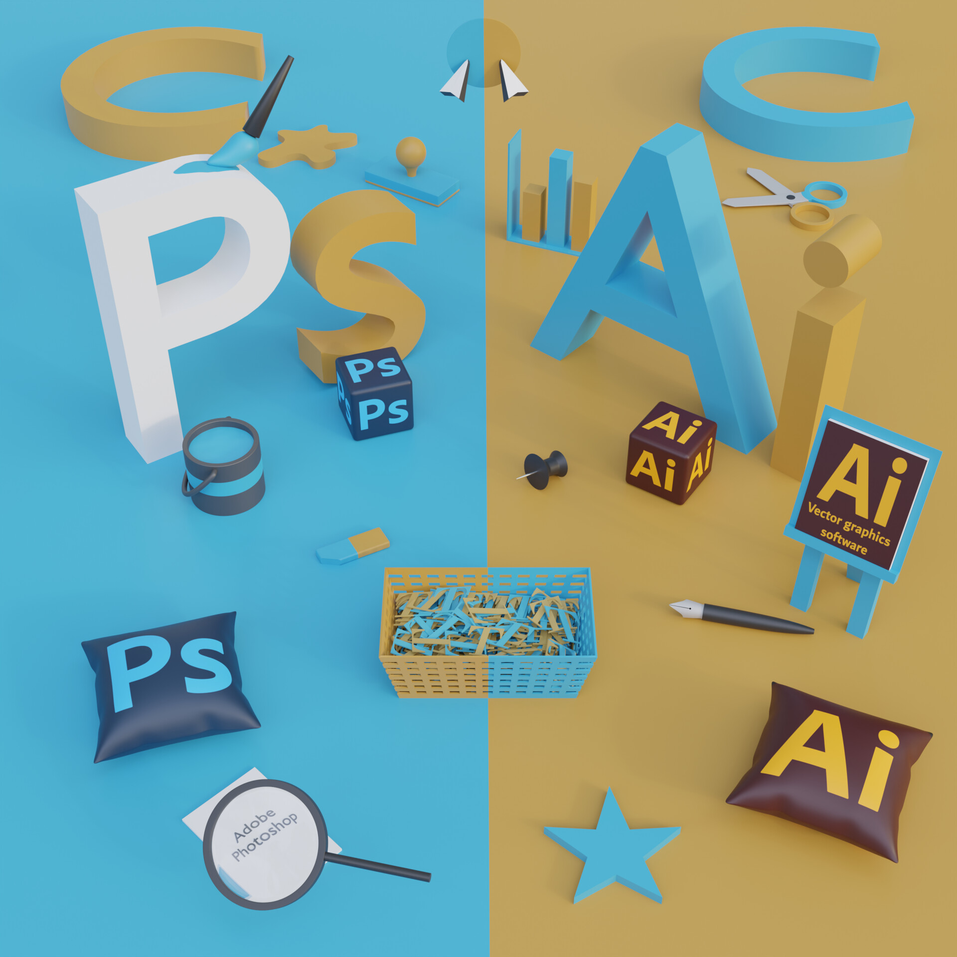 فتوشاپ و ایلستریتور - تصویر 7860