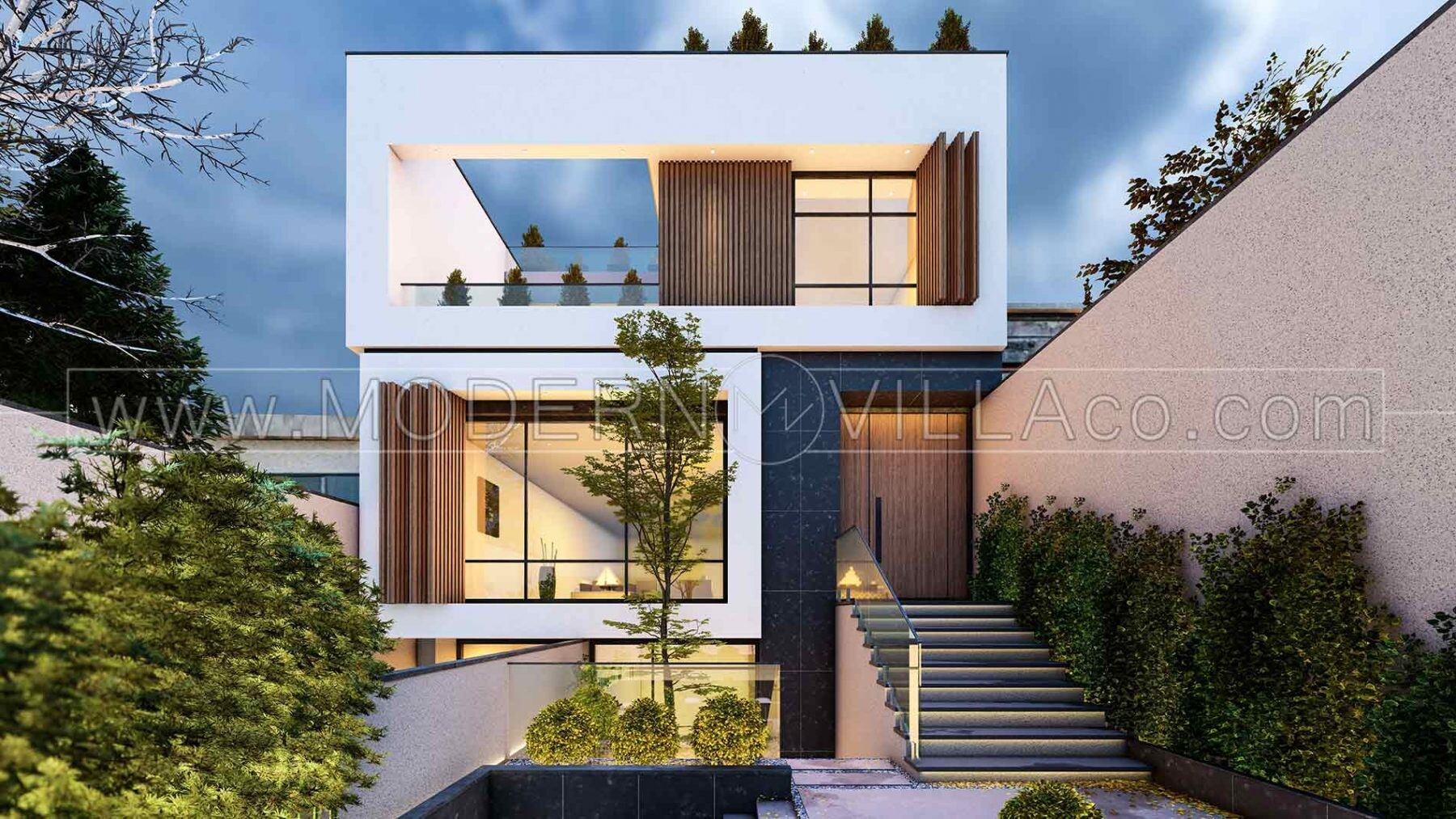 طراحی ویلا مدرن در شهریار - تصویر 7868