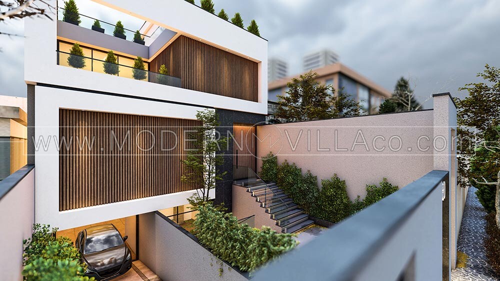 طراحی ویلا مدرن در شهریار - تصویر 7869