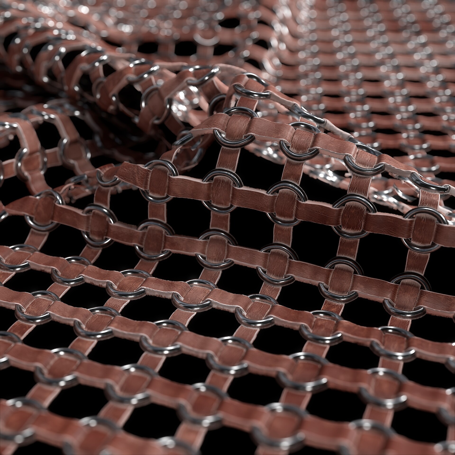 متریال چرم زره پی بی آر | سابستنس دیزاینر - تصویر 8107