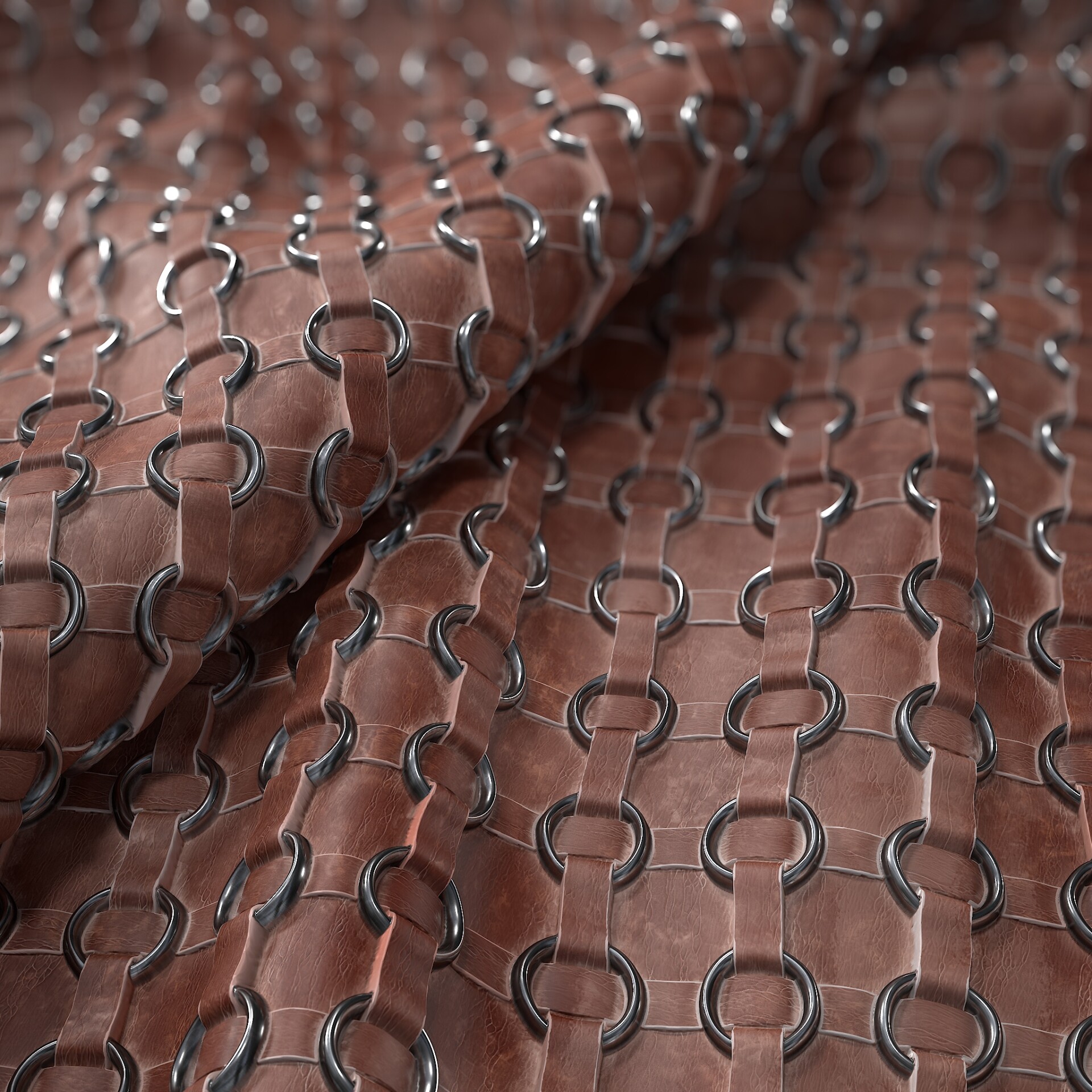 متریال چرم زره پی بی آر | سابستنس دیزاینر - تصویر 8110