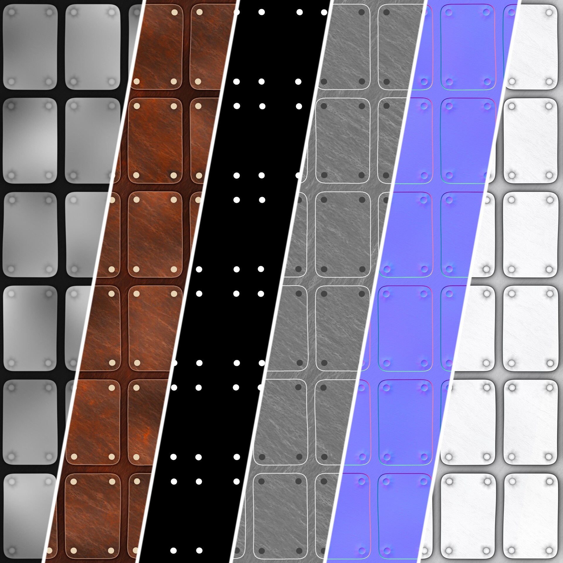 متریال چرم زره 2 | پی بی آر | سابستنس دیزاینر - تصویر 8117