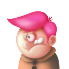 کاراکتر دو بعدی(غمالو)