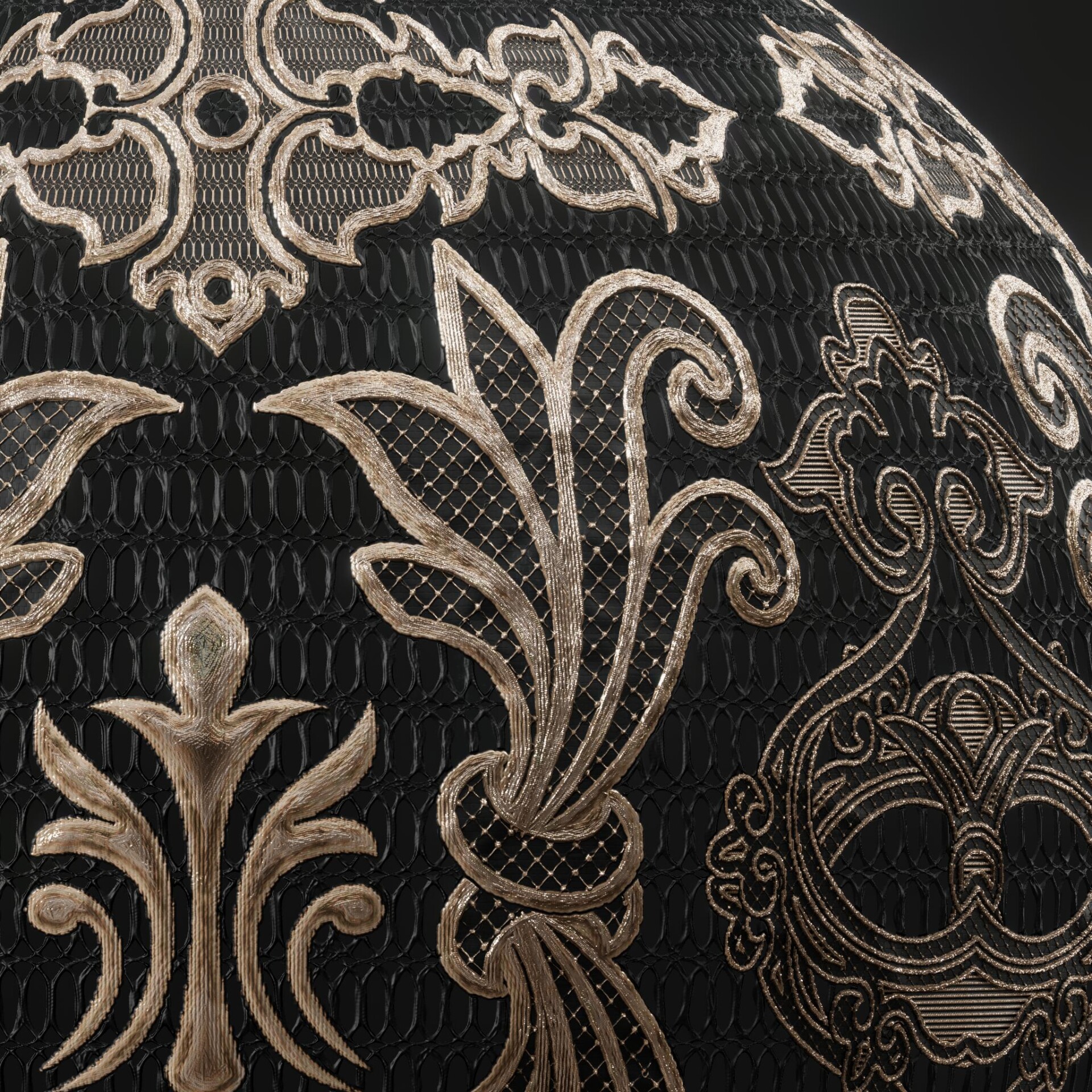 متریال پارچه گیپور | PBR | سابستنس دیزاینر - تصویر 8172