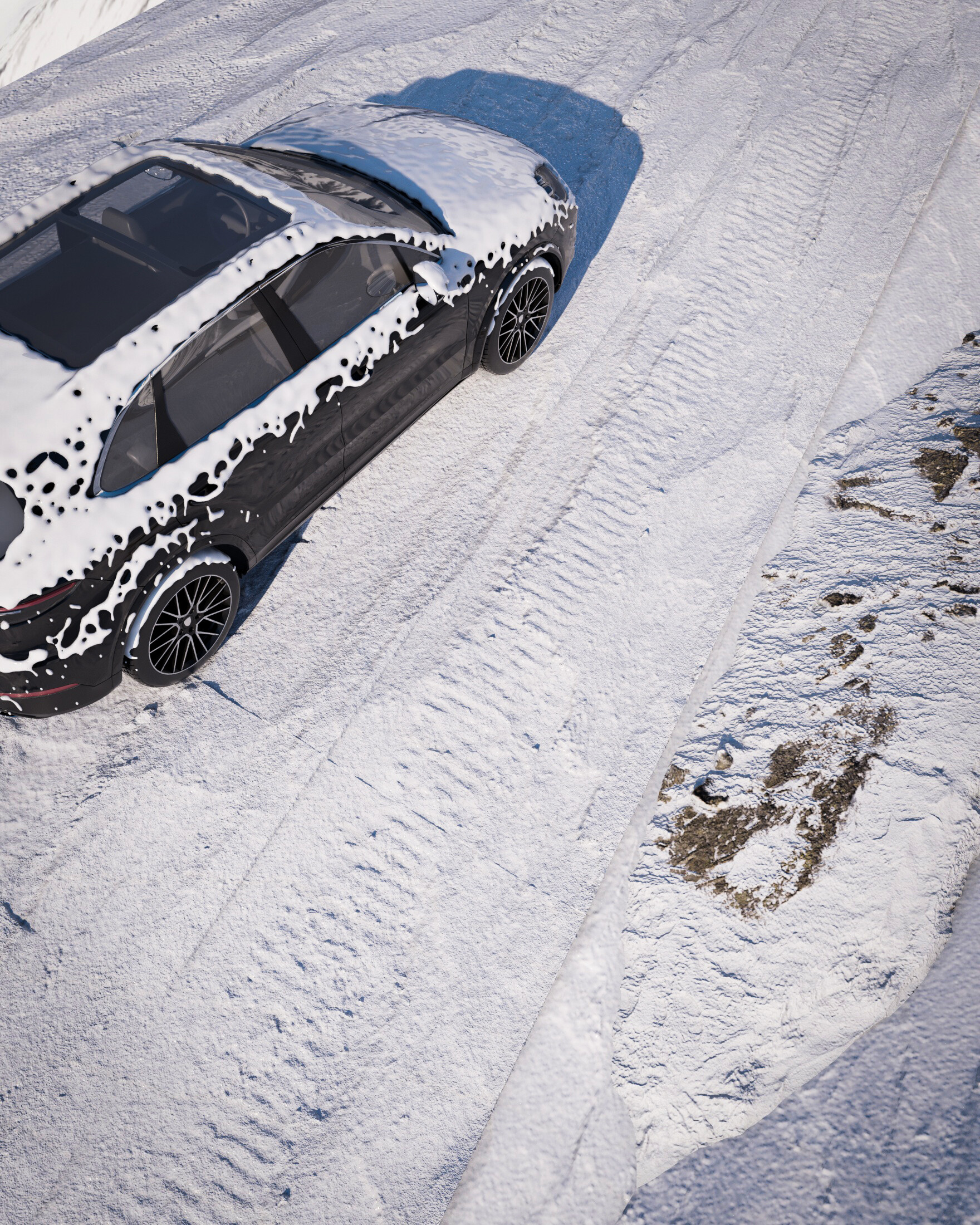 کوهستان برفی - تصویر 8199