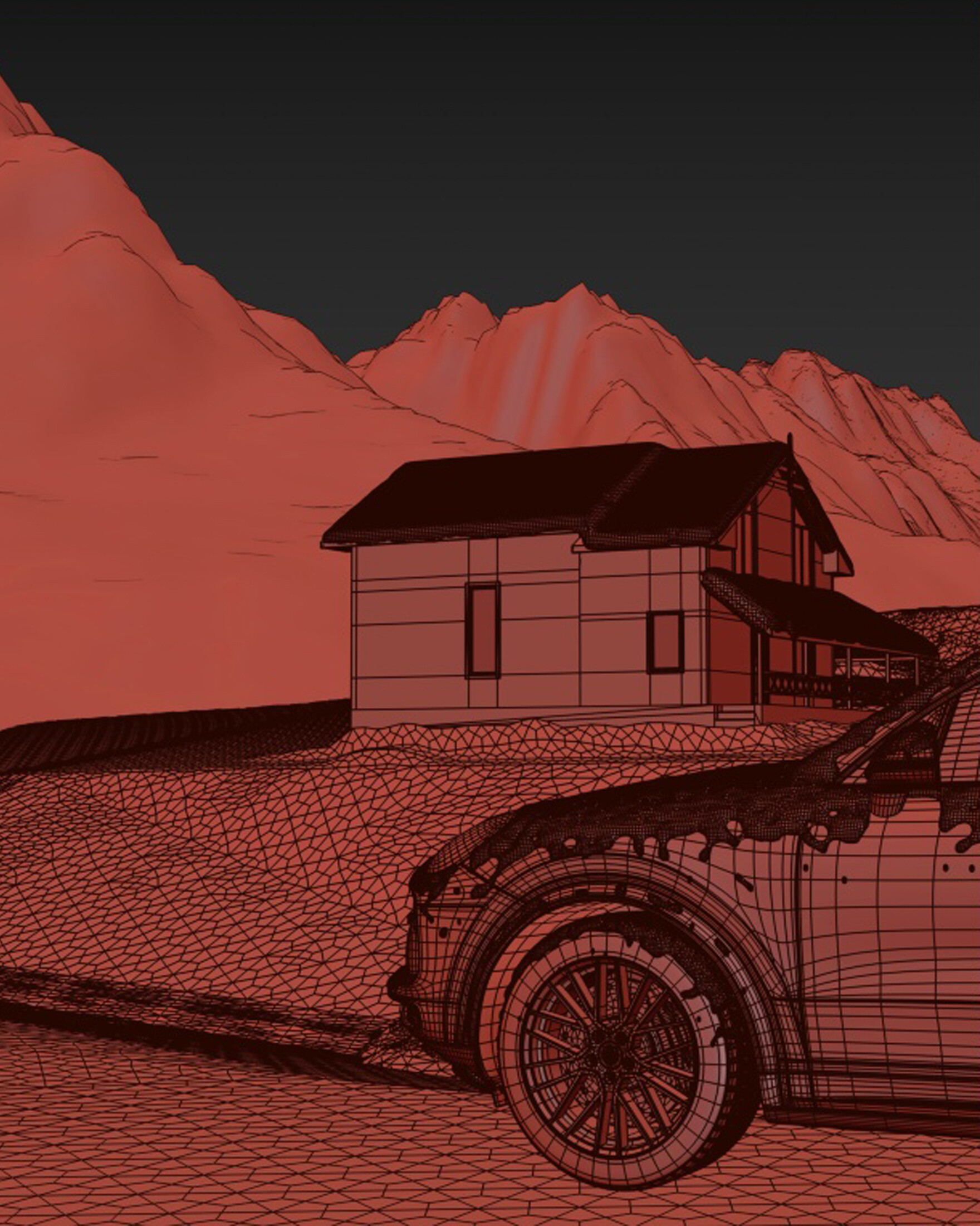 کوهستان برفی - تصویر 8202