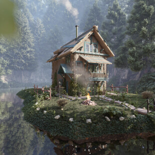 project nam : Turn off the cottage's lights when everyone left