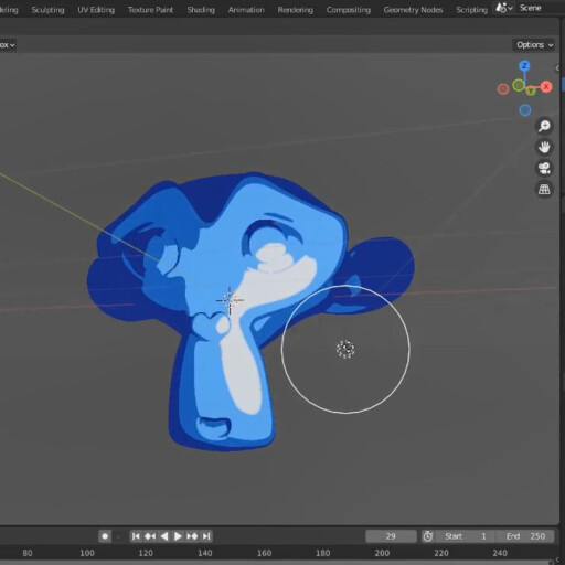 Toon shading inside blender 3.0.1