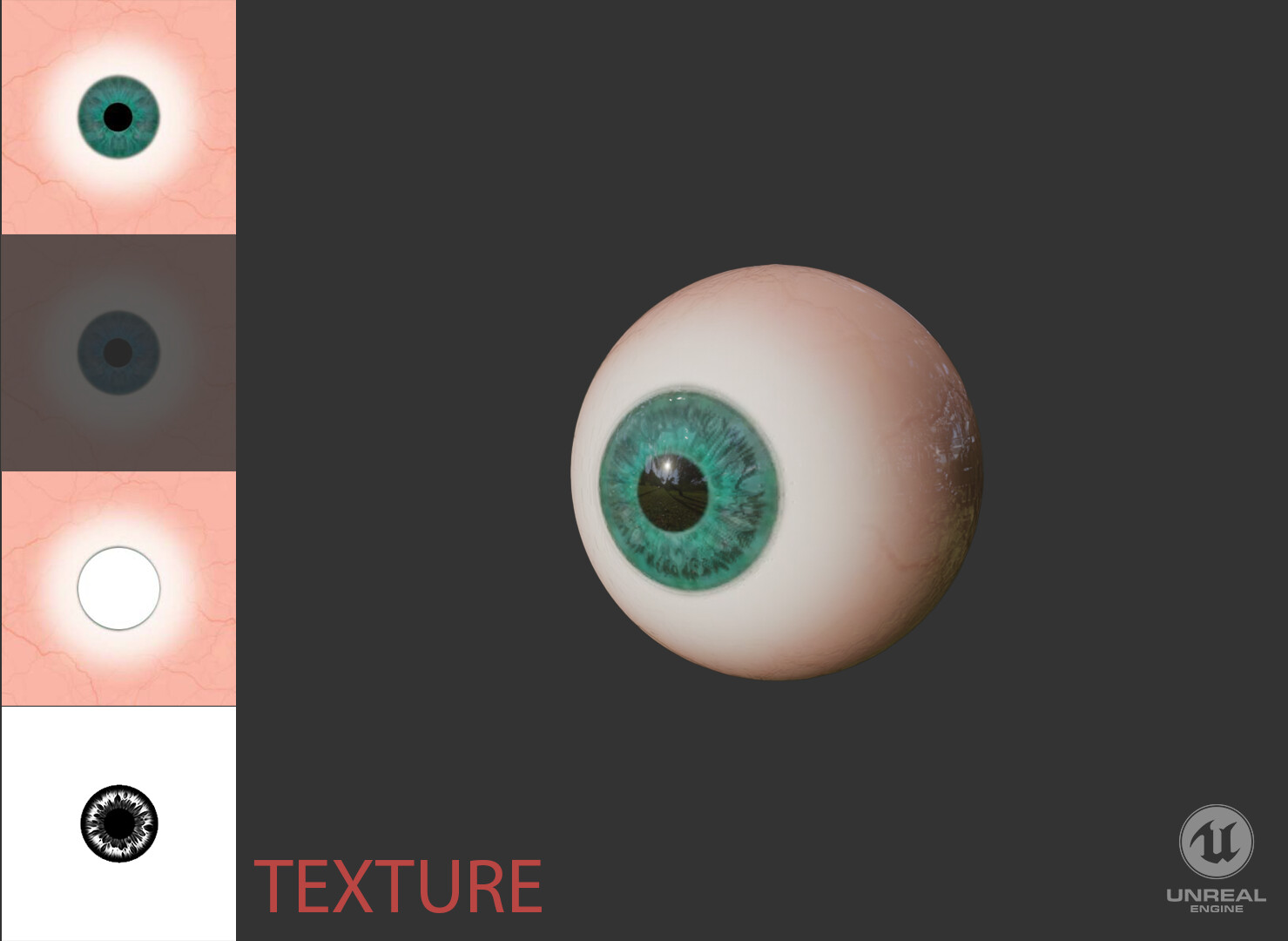 Eye modeling and texturing in unreal engine - تصویر 8272